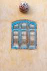 Faiyum-Egypt Blue wooden shutters Art Print